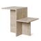 Ferm Living Distinct Side Table, Travertine – kuva 5