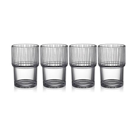 Bitz Kusintha kahvilasi 38 cl 4-pakkaus Clear