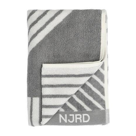 NJRD Stripes pyyhe 50x70 cm Harmaa