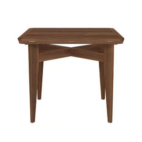 Gubi B-Table Dining Table Matt Lacquered, Walnut