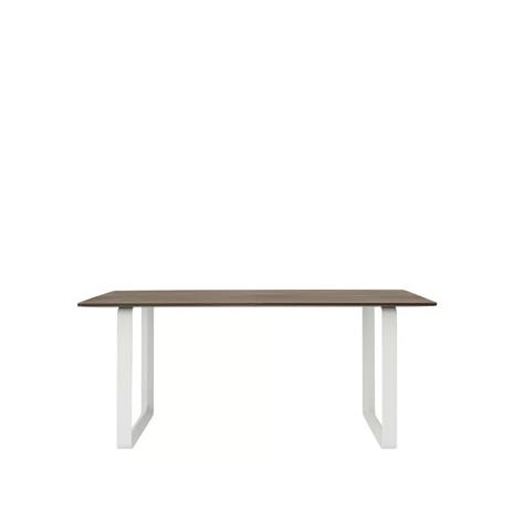 Muuto 70/70 ruokapöytä 170 x 85 cm Solid smoked oak-White