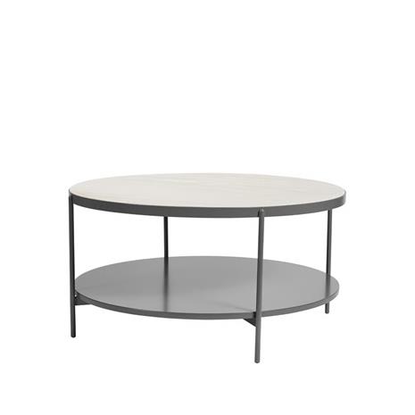 SMD Design Lene sohvapöytä Harmaa, valkopigmentoitu saarnivaneri