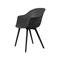 Gubi Bat Chair Plastic, Black – kuva 5