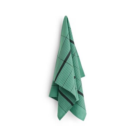 HAY Linear keittiöpyyhe, 52x80 cm, vihreä – kuva 8/8