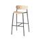 &Tradition Pavilion bar stool Av9, oak/Black – kuva 7