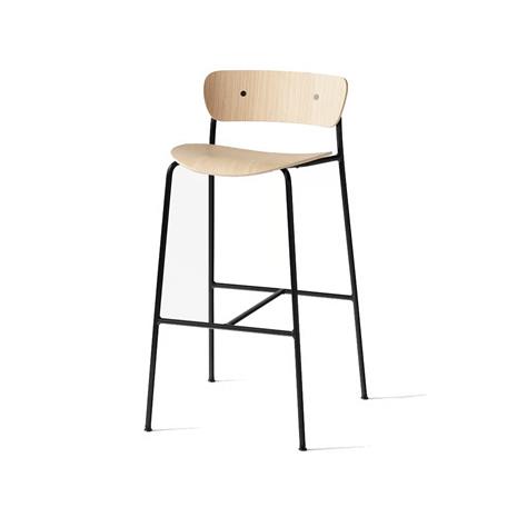 &Tradition Pavilion bar stool Av9, oak/Black