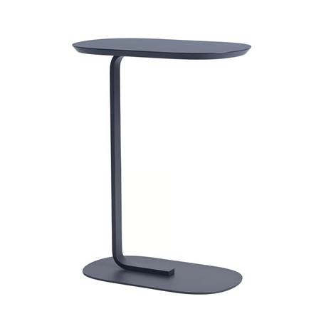 Muuto Relate sivupöytä K: 73,5 cm Blue-Grey