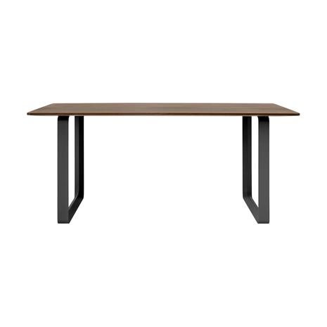 Muuto 70/70 ruokapöytä 170 x 85 cm Solid smoked oak-Black