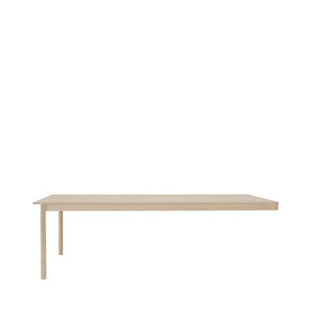 Muuto Linear System End Module -pöytä Oak veneer-Oak 240 x 142 cm