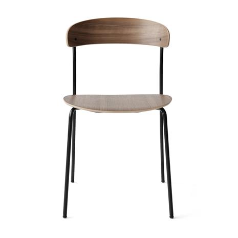 New Works Missing Chair Without Armrest, Walnut