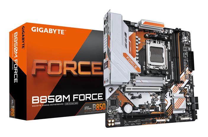 GIGABYTE B850M FORCE - motherboard - micro ATX - Socket AM5 - AMD B850 Emolevy - AMD B850 - AMD AM5 socket - DDR5 RAM - Micro-ATX