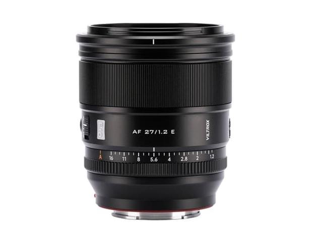 Viltrox AF 27 mm F1.2 Sony E APS-C objektiivi