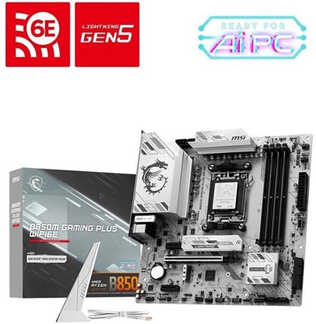 MSI B850M Gaming Plus WIWi-Fi 6EFI6E mATX-emolevy