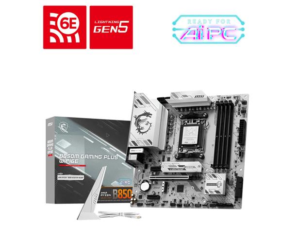 MSI B850M Gaming Plus WIWi-Fi 6EFI6E mATX-emolevy