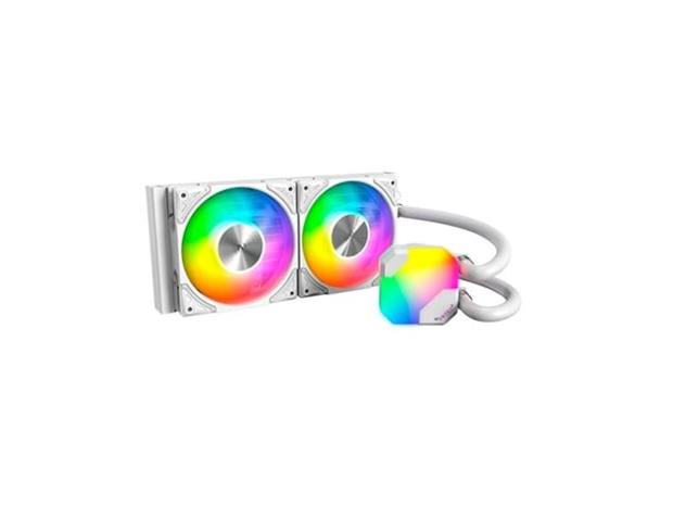 Montech Hyper Flow ARGB 360 - White - CPU Vesijäähdytys - Max 29 dBA – kuva 3/8