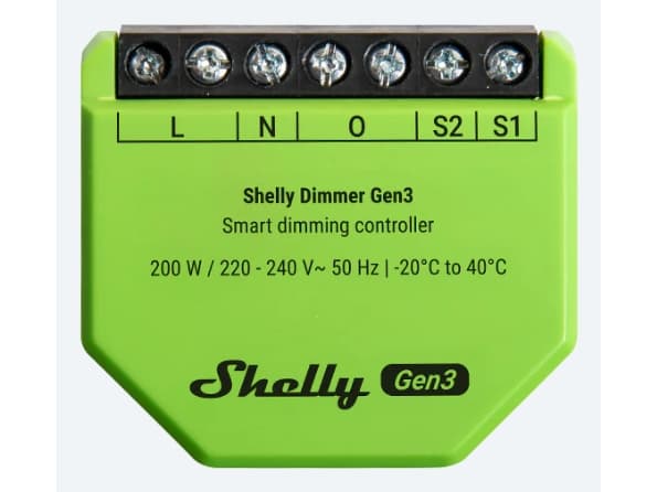 Shelly Dimmer Gen3 -älyhimmennin