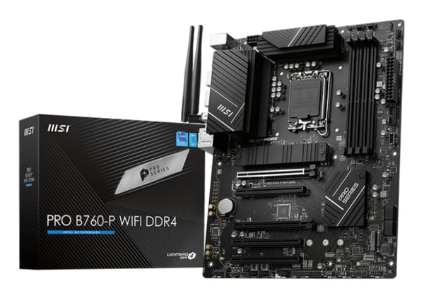 MSI PRO B760-P WIFI DDR4 Socket 1700, ATX – kuva 8/8