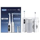 Oral-B iO6 & OxyJet Aikuinen Pyörivä/värähtelevä hammasharja Valkoinen