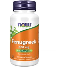 NOW Fenugreek 500mg 100 kapselia