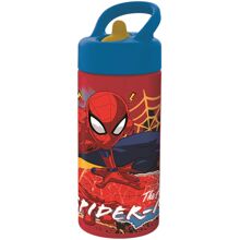 Marvel Spider-Man Juomapullo + Pilli 410 ml