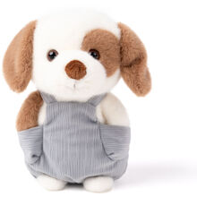 Teddykompaniet Hund Med Snickarbyxor - White - 22 CM