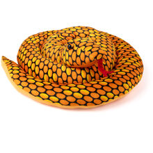 Teddykompaniet Orm, Xl, Orange - Orange - 200 CM