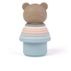 Teddykompaniet Stapelleksak Nalle, Silikon - Brown - 27 CM