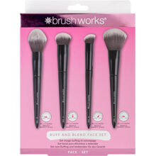 Brushworks Buff and Blend Face Set sivellinsetti