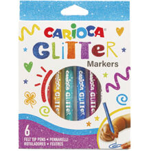 Carioca Plus Kimalletussit 8-pack