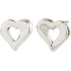 26261-6003 Iris Stud Earrings Silver Plated 1 set