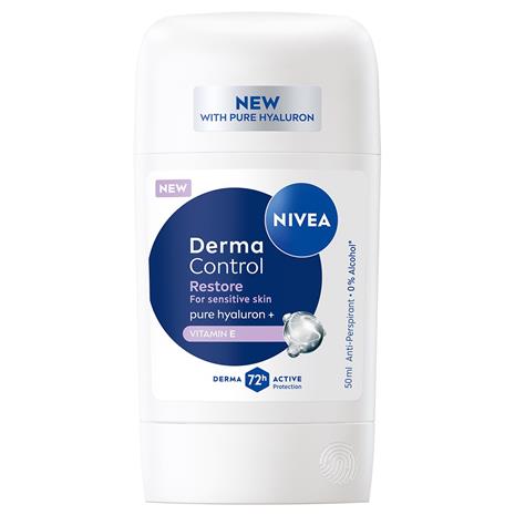 NIVEA Antiperspirant Deo Stick Derma Control Restore Sensitive 50