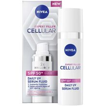 NIVEA Cellular Expert Filler Daily UV Fluid Serum Fluid SK50 30ml seerumipäivävoide – kuva 8/8
