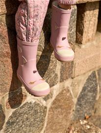 mikk-line Wellies Short Metallic - Barefoot - Pink - 30