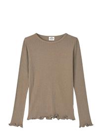 Mads Nørgaard Pointella Trudy Tee Ls - Blue - 176