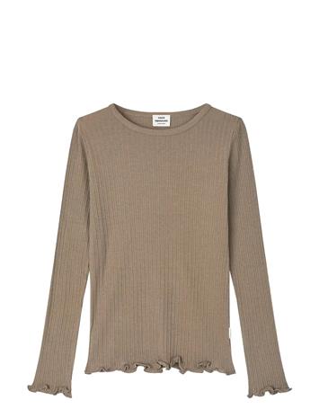 Mads Nørgaard Pointella Trudy Tee Ls - Blue - 176