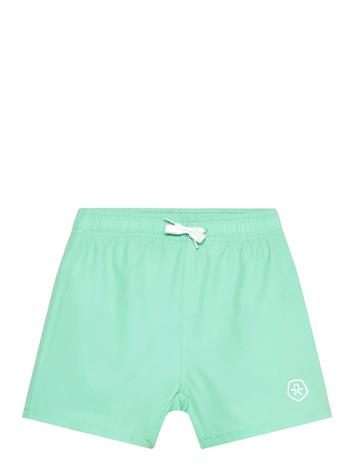 Color Kids Swim Shorts, Solid - Green - 152