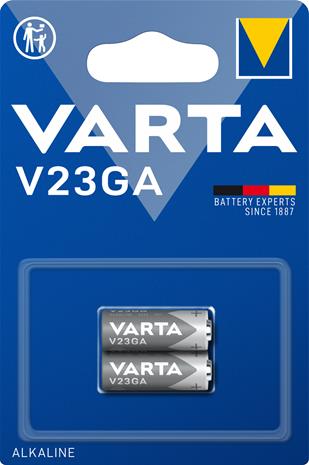 Varta â€“ V23GA Alkaline Special Battery, 12V 2 Pack (B) (4223101402)