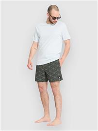 Volcom Lido Print Trunk 16 Boardshorts squadron green Miehet