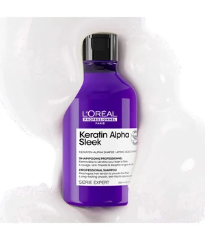 L'Oréal Professionnel Paris Keratin Alpha Sleek Refillable Shampoo 300 ml