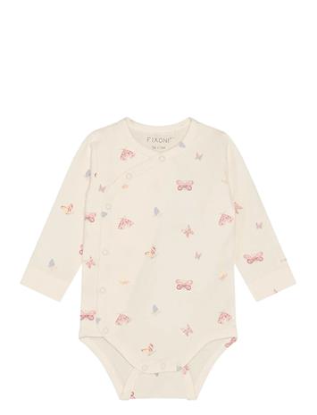 Fixoni Wrap Body Ls - Cream - 74
