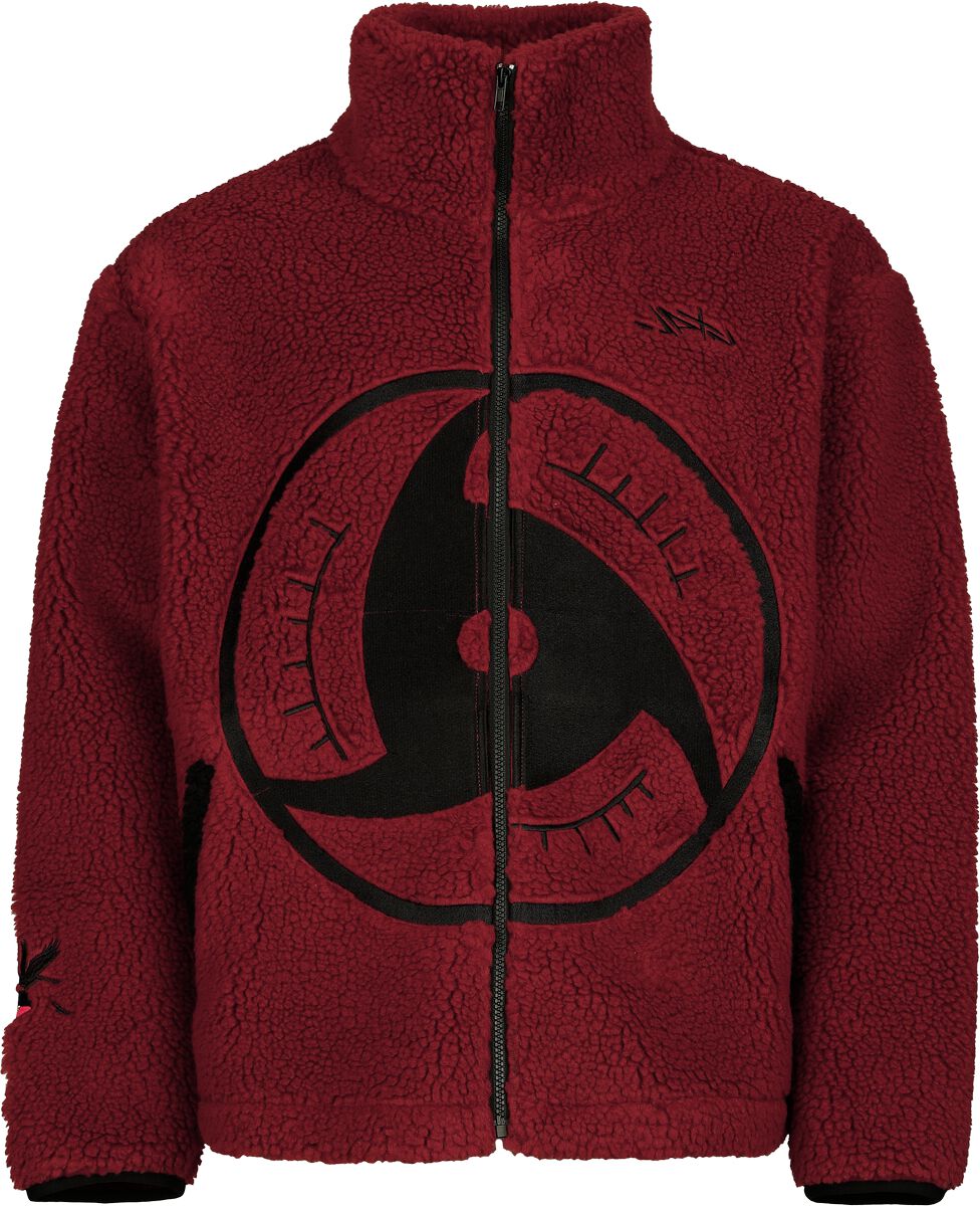 Naruto - Mangekyo Sharingan - Välikausitakki - Miehet - Punainen