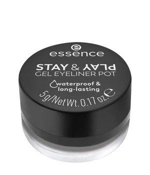 essence Stay & Play Gel Eyeliner Pot 01 Black