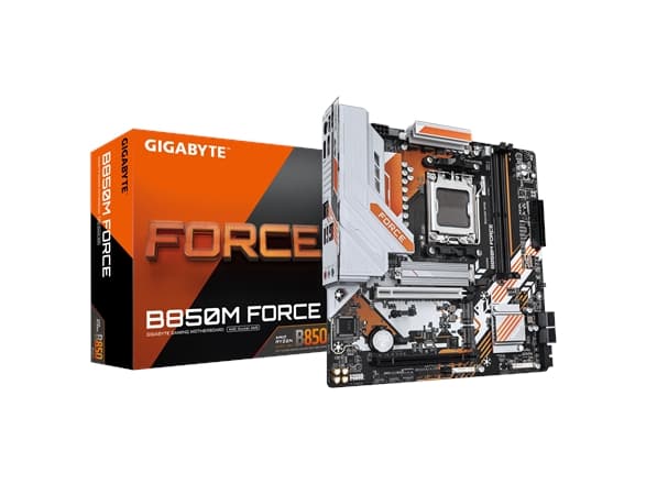 GIGABYTE B850M FORCE - motherboard - micro ATX - Socket AM5 - AMD B850 Emolevy - AMD B850 - AMD AM5 socket - DDR5 RAM - Micro-ATX