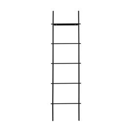 Ferm Living Dora pyyhetikas Musta, 165 cm