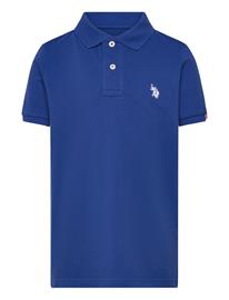 U.S. Polo Assn. Dhm Pique Polo - Blue - 176