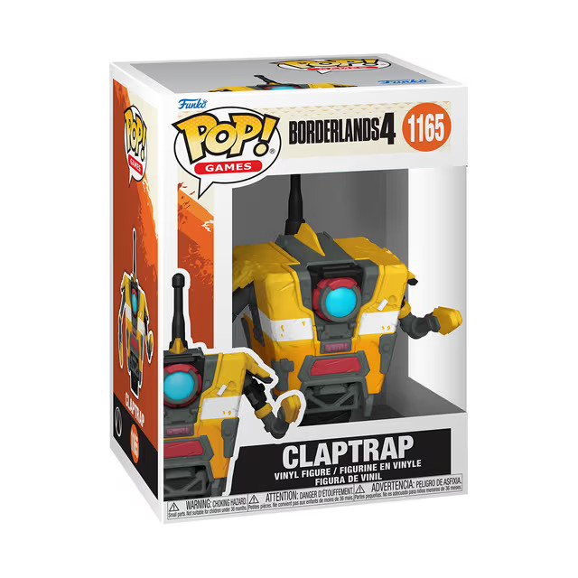Funko POP! Borderlands 4 Claptrap figuuri