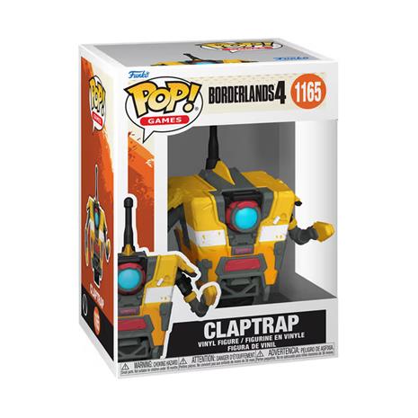 Funko Pop! Games: Borderlands 4 - Claptrap FIGU – kuva 1/2