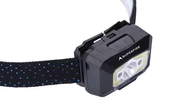Superfire Headlight with non-contact switch X30 340lm USB
