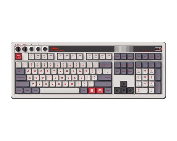 8BitDo Retro 108 Mechanical Keyboard, pelinäppäimistö – kuva 7/8