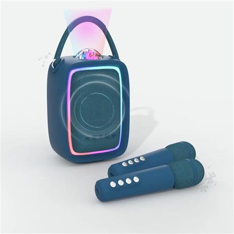 MOB Karaoke Singy Party Bluetooth kannettava kaiutin, tummansininen